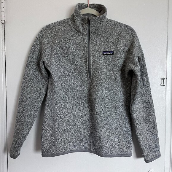 Patagonia Better Sweater 1/4 zip up - Birch White - Picture 1 of 4